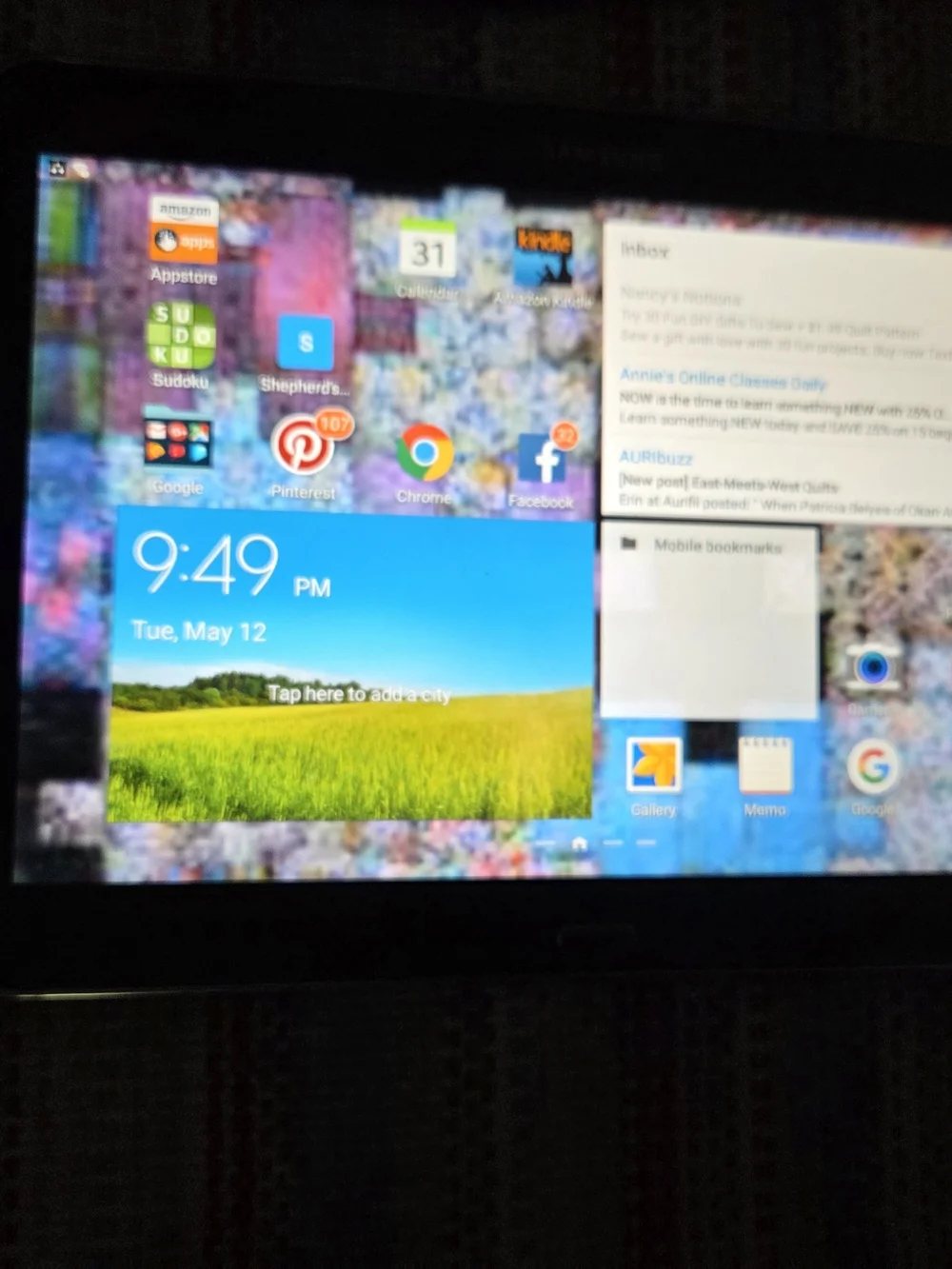 Samsung Galaxy Tab 4 SM-T537V - Black 10.9” - 16GB + 4G LTE - Good Condition